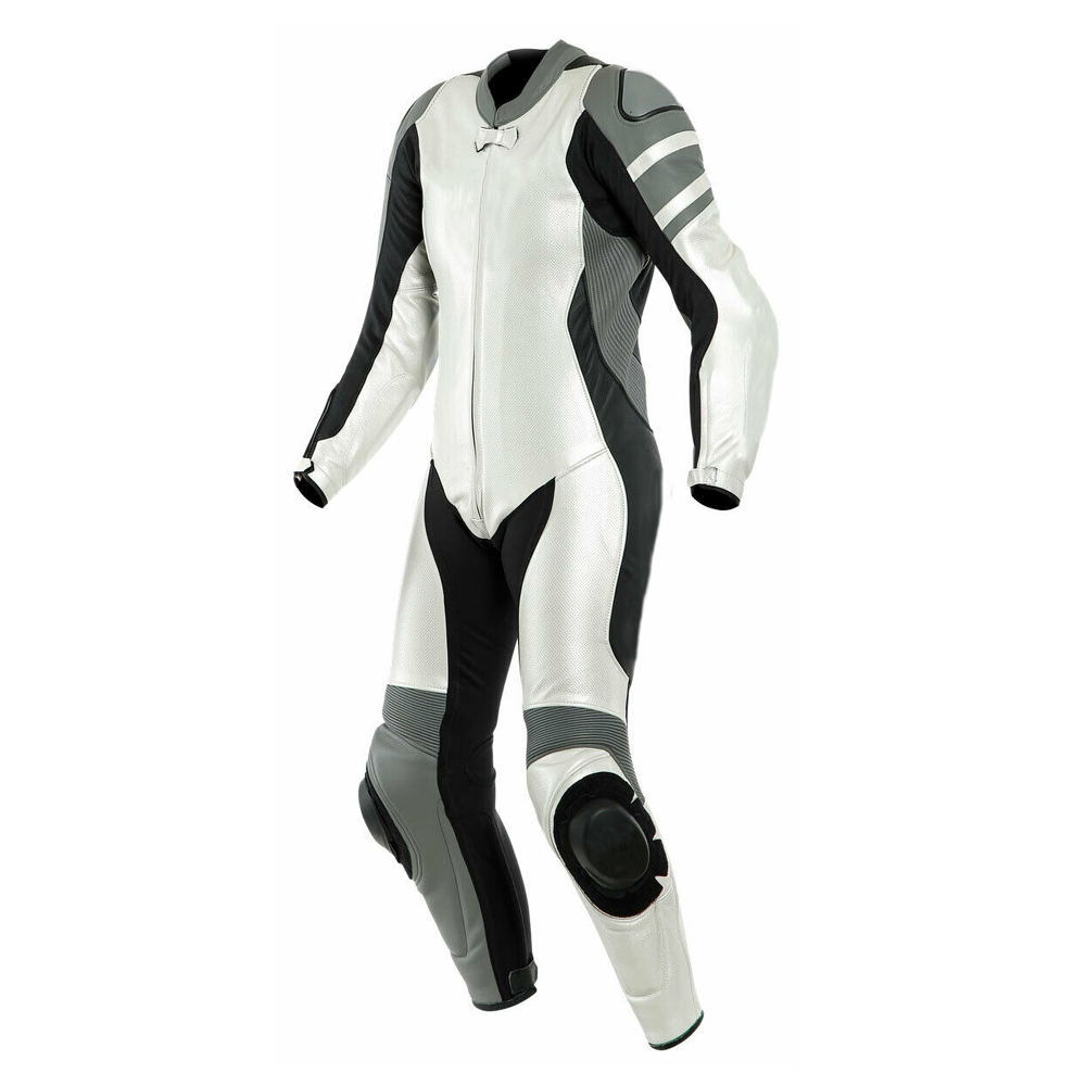 MEN'S BIKER MOTORCYCLE LEATHER SUIT