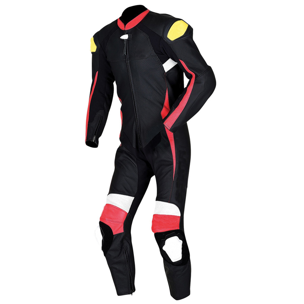 MEN'S BIKER MOTORCYCLE LEATHER SUIT