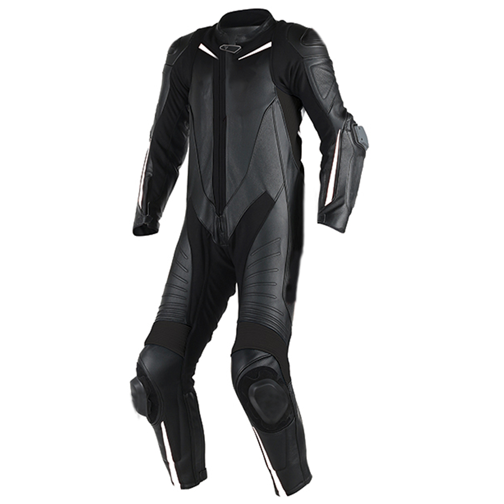 MEN'S BIKER MOTORCYCLE LEATHER SUIT